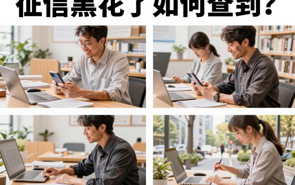 征信黑花了如何查到?征信黑了怎么查询个人信用报告