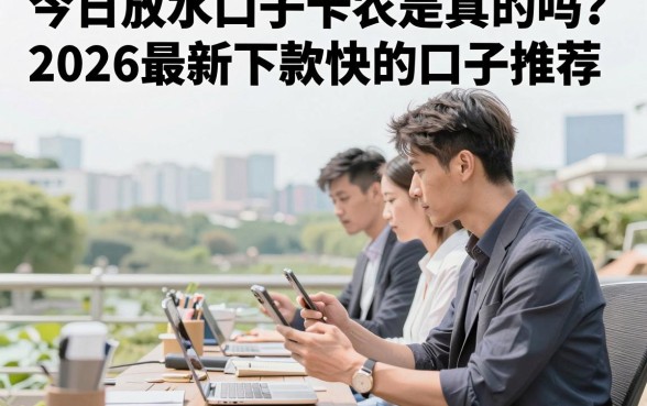 今日放水口子卡农是真的吗?2026最新下款快的口子推荐