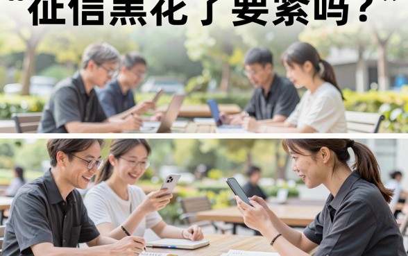 征信黑花了要紧吗?征信黑了怎么恢复征信