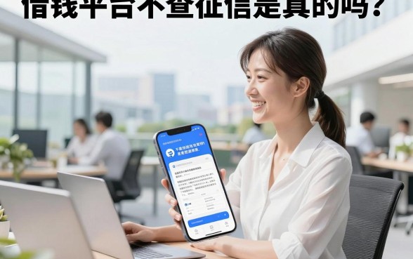 借钱平台不查征信是真的吗？2026不看征信必下的口子有哪些