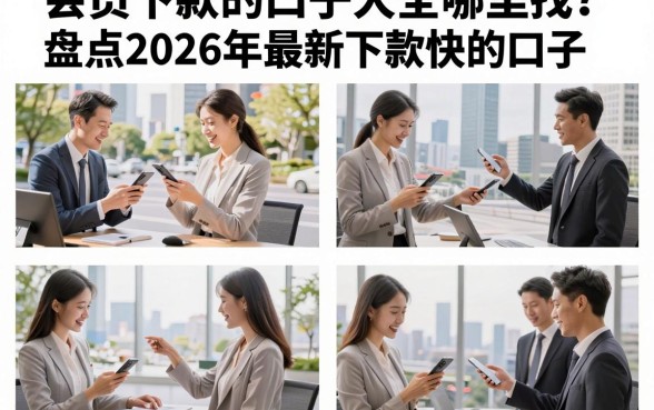 会员下款的口子大全哪里找?盘点2026年最新下款快的口子