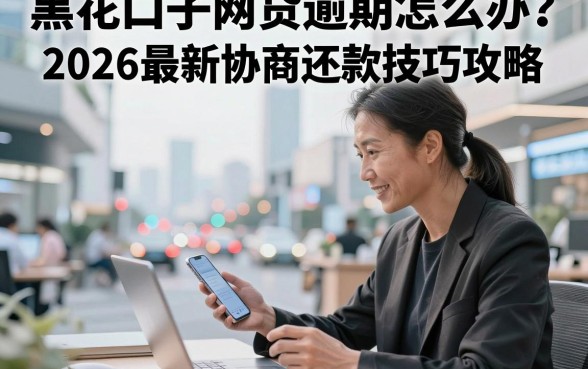 黑花口子网贷逾期怎么办？2026最新协商还款技巧攻略