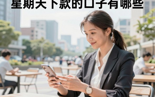 星期天下款的口子有哪些,周末能快速下款的正规平台推荐