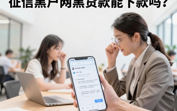 征信黑户网黑贷款能下款吗?揭秘黑户贷款的口子和技巧