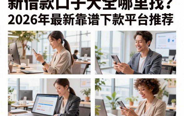 新借款口子大全哪里找？2026年最新靠谱下款平台推荐