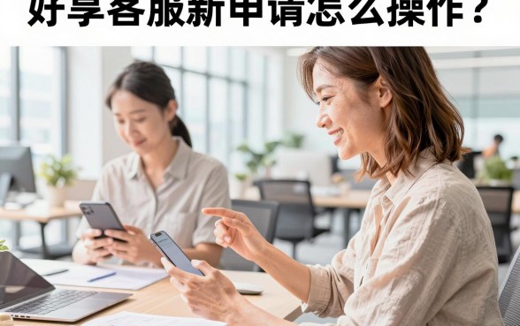 好享客服新申请怎么操作?好享客服新申请入口在哪里