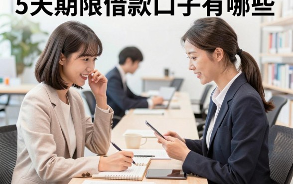 5天期限借款口子有哪些，5天短期贷款哪里能快速下款