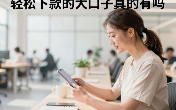 轻松下款的大口子真的有吗,盘点2026年最新容易下款的平台