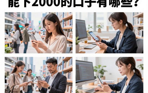 能下2000的口子有哪些?2026年还能下款的正规平台推荐