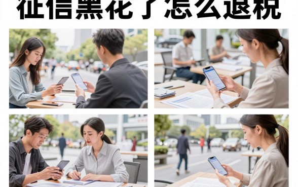 征信黑花了怎么退税,征信黑了个人所得税还能退吗