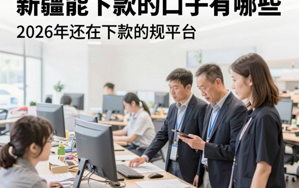 新疆能下款的口子有哪些,2026年还在下款的正规平台推荐