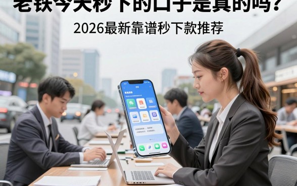 老铁今天秒下的口子是真的吗？2026最新靠谱秒下款推荐