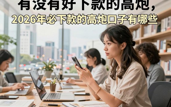 有没有好下款的高炮,2026年必下款的高炮口子有哪些