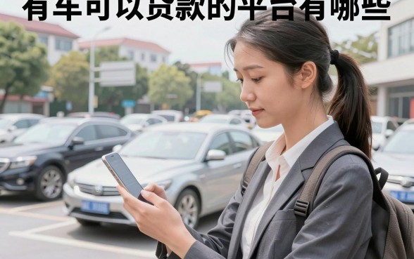 有车可以贷款的平台有哪些，有车贷款哪个平台容易通过
