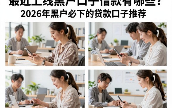 最近上线黑户口子借款有哪些?2026年黑户必下的贷款口子推荐