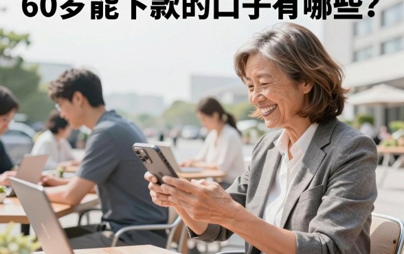 60岁能下款的口子有哪些?老年人正规贷款平台推荐