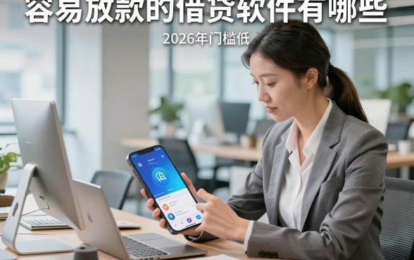 容易放款的借贷软件有哪些,2026年门槛低好下款的正规平台推荐