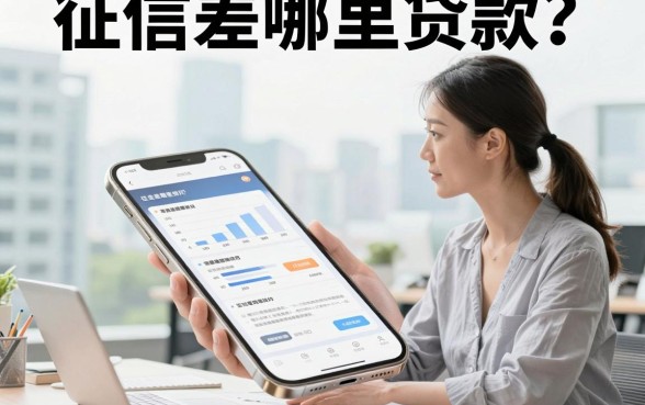 征信差哪里贷款？征信不好怎么快速下款
