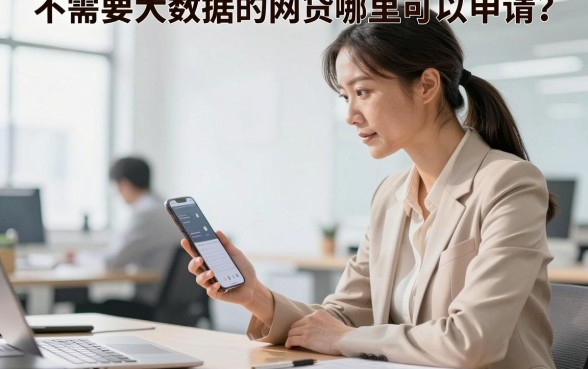 不需要大数据的网贷哪里可以申请？无视大数据秒下的口子有哪些