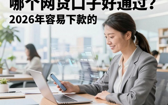 哪个网贷口子好通过？2026年容易下款的正规平台推荐