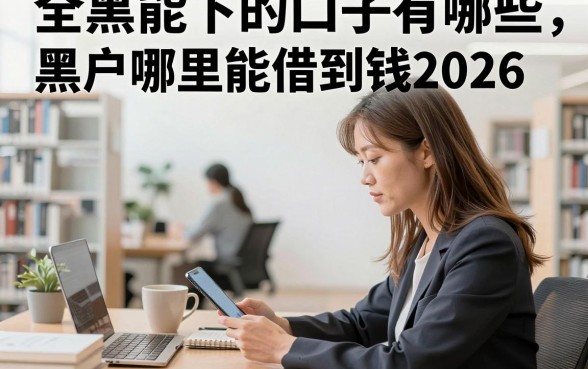 全黑能下的口子有哪些，黑户哪里能借到钱2026