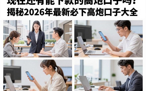 现在还有能下款的高炮口子吗?揭秘2026年最新必下高炮口子大全