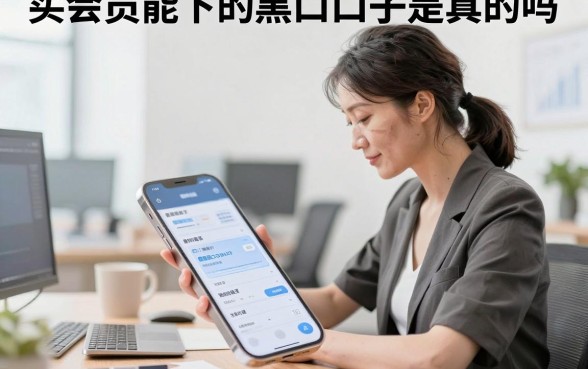 买会员能下的黑口子是真的吗,揭秘会员贷黑口子背后的真相
