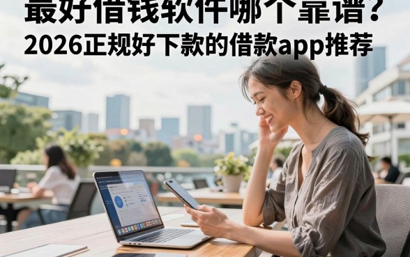 最好借钱软件哪个靠谱?2026正规好下款的借款app推荐