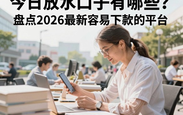 今日放水口子有哪些?盘点2026最新容易下款的平台