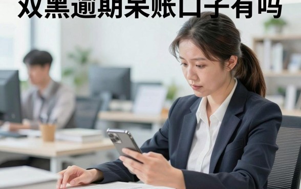 双黑逾期呆账口子有吗,2026年还能下款的平台推荐