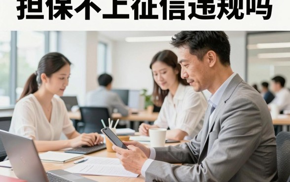 担保不上征信违规吗,贷款担保人不上征信合法吗