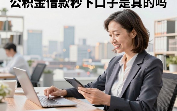 公积金借款秒下口子是真的吗,公积金借款哪个平台容易下款