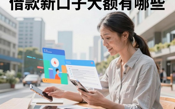 借款新口子大额有哪些，2026年大额借款新口子哪里找
