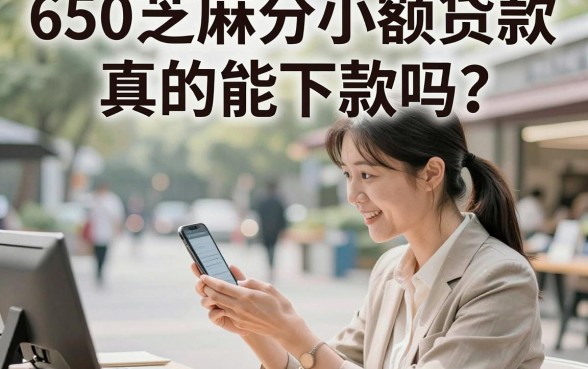 650芝麻分小额贷款真的能下款吗？揭秘高分用户必下的口子