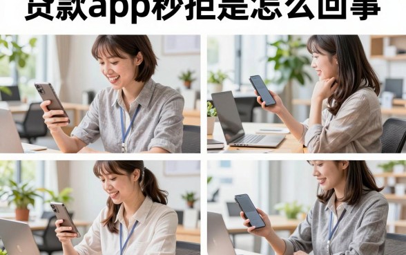 贷款app秒拒是怎么回事，综合评分不足哪里可以借钱？