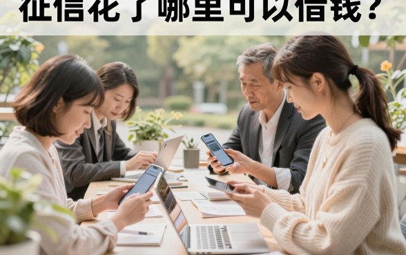 征信花了哪里可以借钱？盘点2026年还能下款的靠谱口子