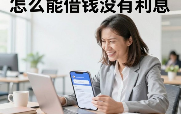 怎么能借钱没有利息,哪里可以借到免息的贷款?
