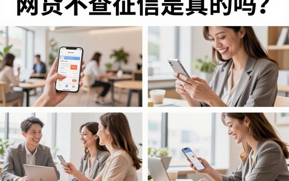 网贷不查征信是真的吗?哪些平台不看征信容易下款
