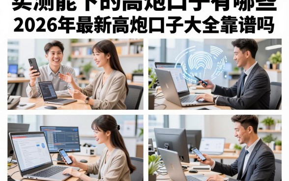 实测能下的高炮口子有哪些,2026年最新高炮口子大全靠谱吗