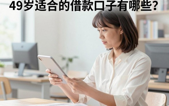 49岁适合的借款口子有哪些？大龄贷款哪里容易通过