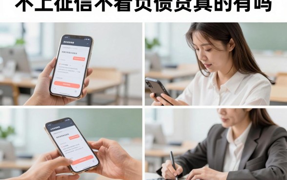 不上征信不看负债贷真的有吗,哪里能找到正规渠道