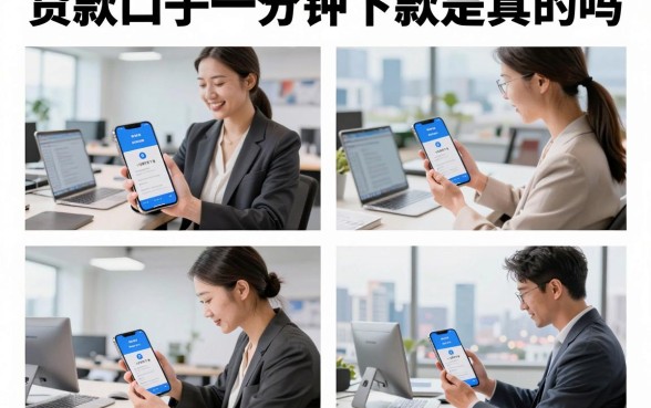贷款口子一分钟下款是真的吗，哪款贷款软件下款速度最快？