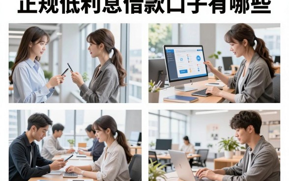 正规低利息借款口子有哪些,2026年靠谱的低息贷款平台推荐