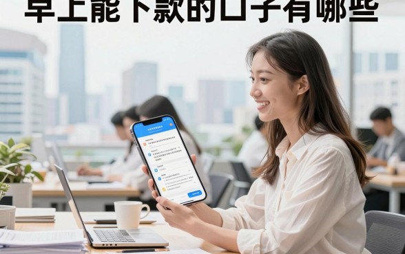 早上能下款的口子有哪些，盘点五个早上容易下款的小额贷款平台