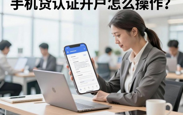 手机贷认证开户怎么操作？手机贷认证开户流程详解