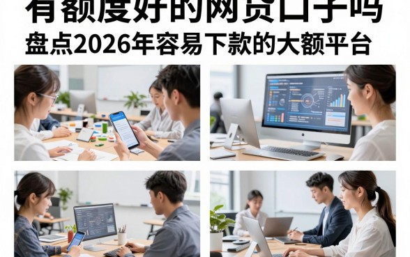 有额度好的网贷口子吗，盘点2026年容易下款的大额平台