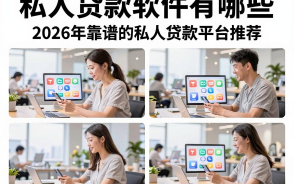 私人贷款软件有哪些，2026年靠谱的私人贷款平台推荐