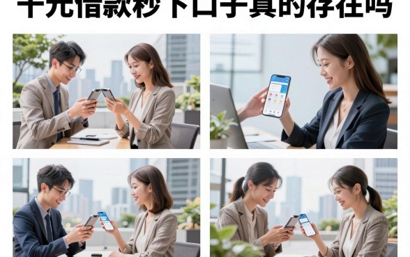 千元借款秒下口子真的存在吗，2026年征信花也能秒下的借款平台推荐