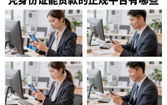 凭身份证能贷款的正规平台有哪些，有身份证就能下款的贷款可靠吗
