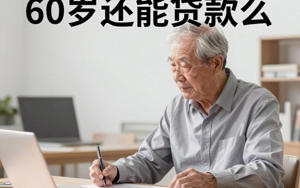 60岁还能贷款么现在，60岁老人去哪里可以贷款